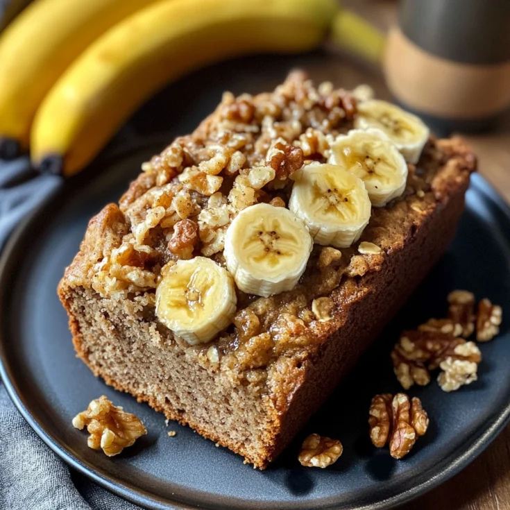 Banana Nut Protein Breakfast Loaf