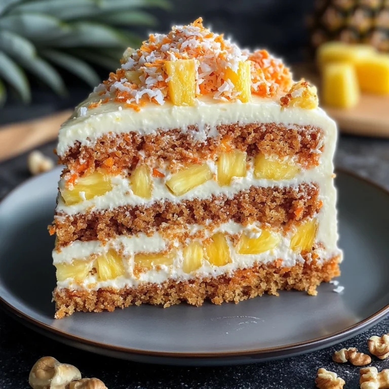 Hawaiian Carrot Pineapple Cake Recipe