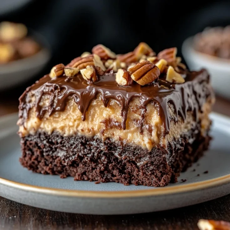German Chocolate Poke Cake: A Deliciously Indulgent Treat
