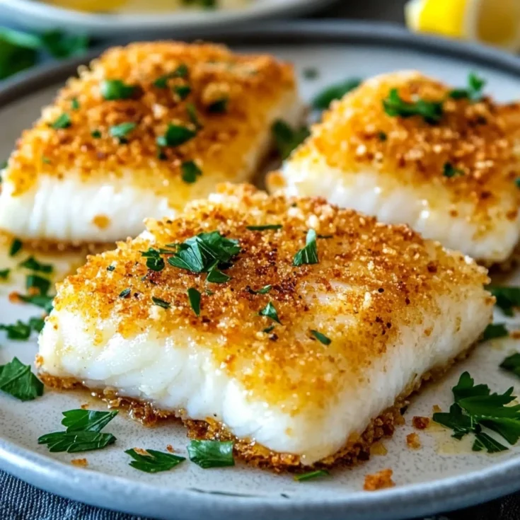 Crispy Parmesan Crusted Cod Recipe